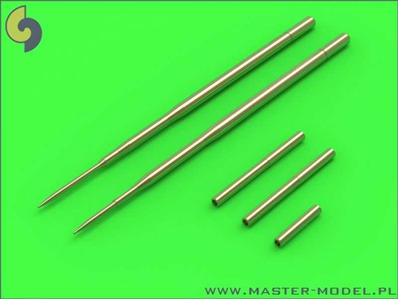 MiG-17PF (Fresco D) - 23mm gun barrels set & Pitot Tubes - zdjęcie 1 MiG-17PF (Fresco D) - 23mm gun barrels set & Pitot Tubes - zdjęcie 1