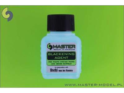 Master Blackening Agent for photo etched parts and brass barrels - zdjęcie 1