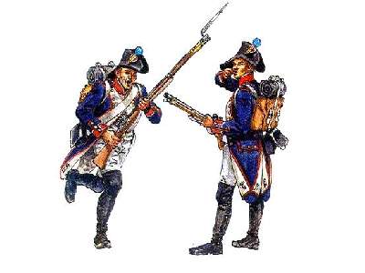 Figurki Francuska piechota 1798-1805 - Wojny napoleońskie - zdjęcie 1