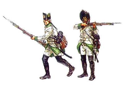 Figurki Austriacka piechota 1798-1805 - Wojny napoleońskie - zdjęcie 1