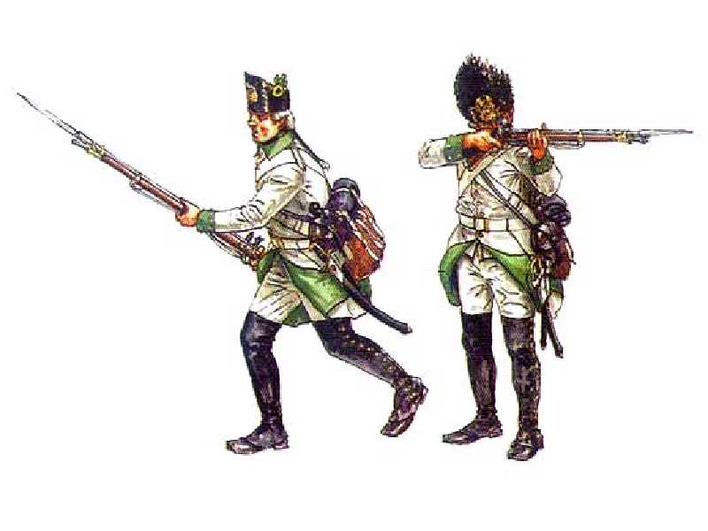 Figurki Austriacka piechota 1798-1805 - Wojny napoleońskie - zdjęcie 1 Figurki Austriacka piechota 1798-1805 - Wojny napoleońskie - zdjęcie 1