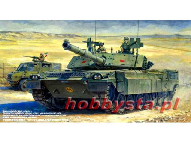 Włoski czołg C1 Ariete MBT - uparmored - zdjęcie 1 Włoski czołg C1 Ariete MBT - uparmored - zdjęcie 1