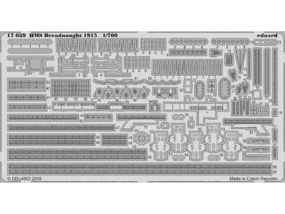 HMS Dreadnought 1915 1/700 - Trumpeter - zdjęcie 1