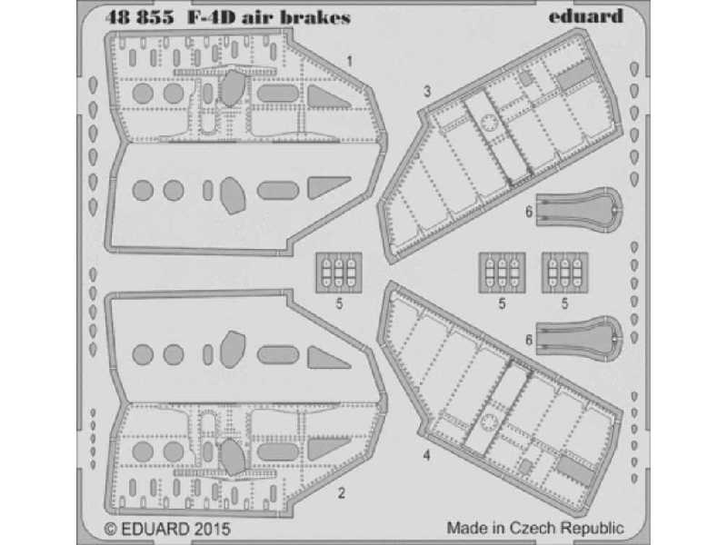 F-4D air brakes 1/48 - Academy - zdjęcie 1