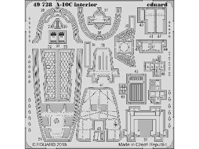 A-10C interior S. A. 1/48 - Italeri - zdjęcie 2