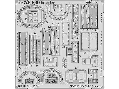 F-4D interior S. A. 1/48 - Academy - zdjęcie 2