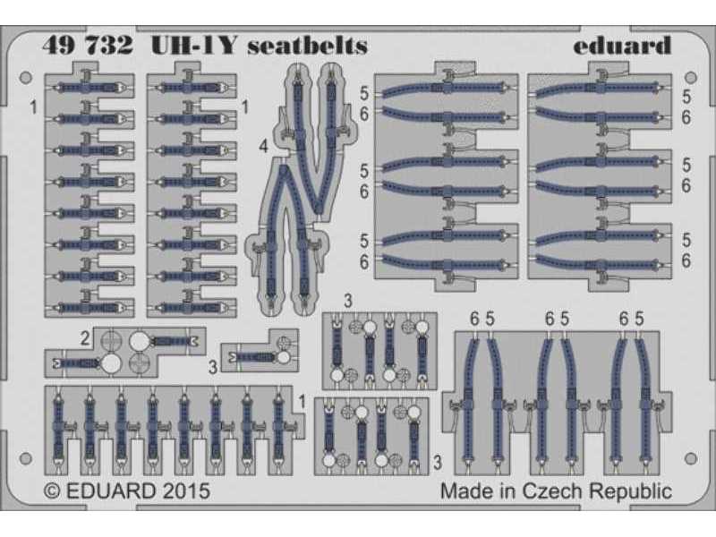 UH-1Y seatbelts 1/48 - Kitty Hawk - zdjęcie 1 UH-1Y seatbelts 1/48 - Kitty Hawk - zdjęcie 1