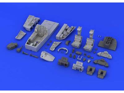 F-4J cockpit 1/48 - Academy - zdjęcie 3