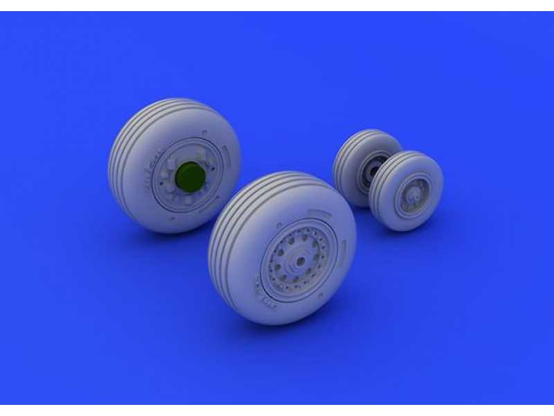 F-4J wheels 1/72 - Academy - zdjęcie 1