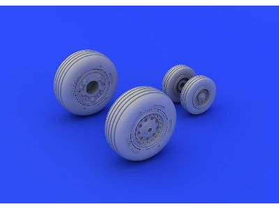 F-4J wheels 1/72 - Academy - zdjęcie 2