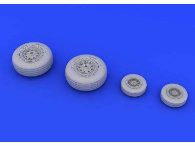 F-4J wheels 1/72 - Academy - zdjęcie 3