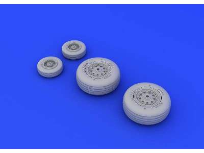 F-4J wheels 1/72 - Academy - zdjęcie 4