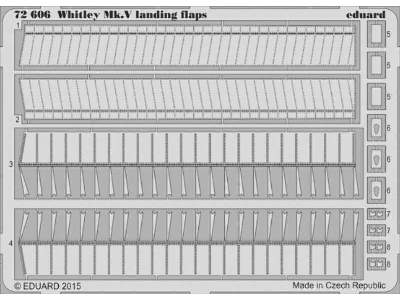 Whitley Mk. V landing flaps 1/72 - Airfix - zdjęcie 1