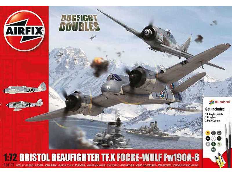 Bristol Beaufighter Mk.X Focke-Wulf Fw190 - 8 Dogfight Doubles  - zdjęcie 1