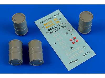 US 55 gallon barrels (vertical position)  - zdjęcie 1