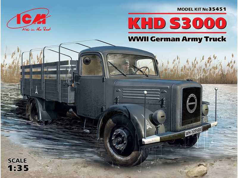 KHD S3000 - niemiecka ciężarówka - II W.Ś. - zdjęcie 1
