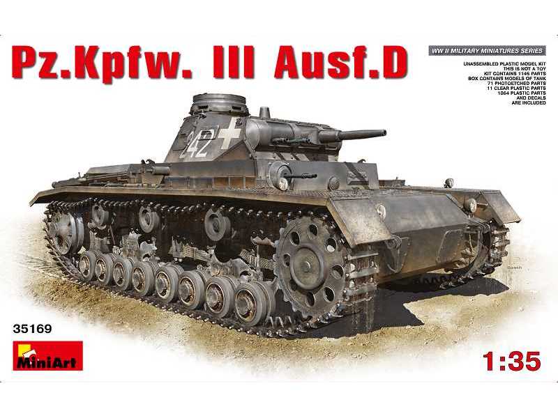 Pz.Kpfw.III Ausf.D - zdjęcie 1 Pz.Kpfw.III Ausf.D - zdjęcie 1