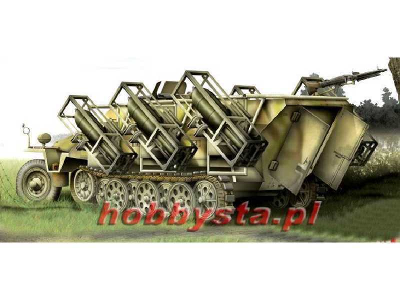 Sd.Kfz.251/2 Ausf.D mit 28cm Rocket and Steel Frame Crates - zdjęcie 1 Sd.Kfz.251/2 Ausf.D mit 28cm Rocket and Steel Frame Crates - zdjęcie 1