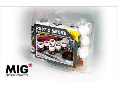 RUST and SMOKE PIGMENT SET - zdjęcie 1