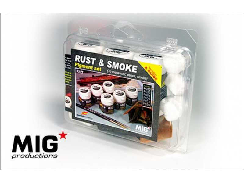 RUST and SMOKE PIGMENT SET - zdjęcie 1 RUST and SMOKE PIGMENT SET - zdjęcie 1
