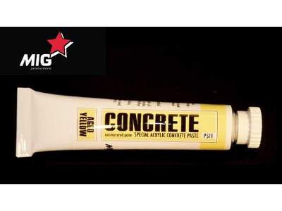 Concrete Aged Yellow - zdjęcie 1