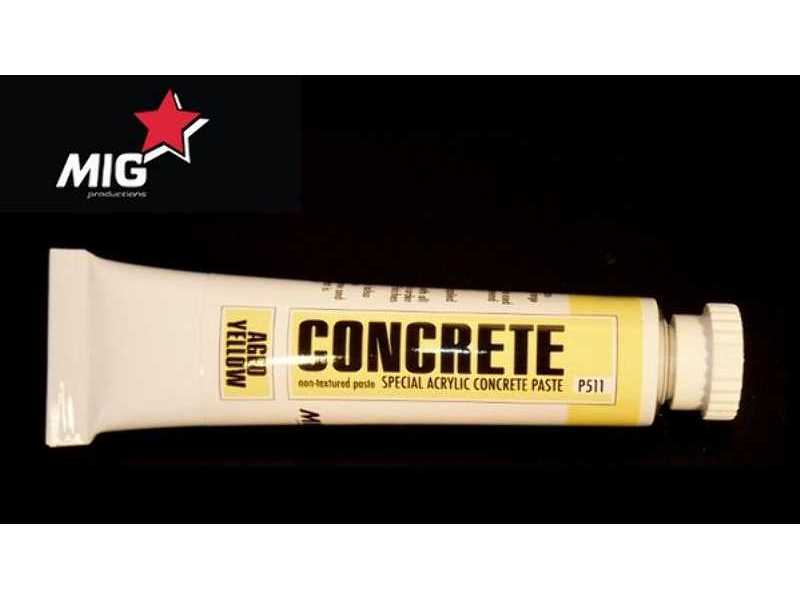 Concrete Aged Yellow - zdjęcie 1