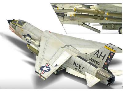 USN F-8E VF-162 - The Hunters - MCP - zdjęcie 3