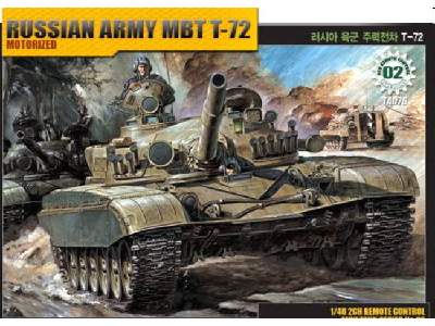 T-72 czołg radziecki (motorized -  2 silniki) - zdjęcie 1