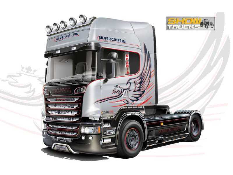 Scania R730 V8 Streamline - Silver Griffin - zdjęcie 1 Scania R730 V8 Streamline - Silver Griffin - zdjęcie 1