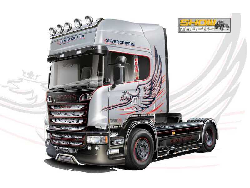 Scania R730 V8 Streamline - Silver Griffin - zdjęcie 1