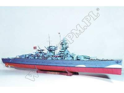 Admirał Graf Spee - komplet model i wręgi - zdjęcie 5