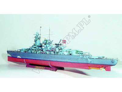 Admirał Graf Spee - komplet model i wręgi - zdjęcie 9