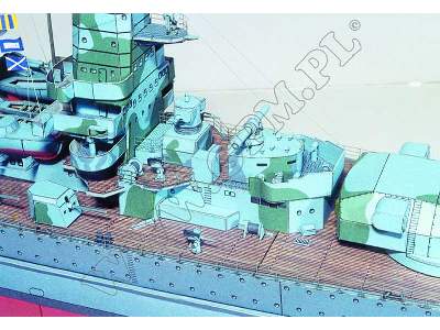 Admirał Graf Spee - komplet model i wręgi - zdjęcie 11