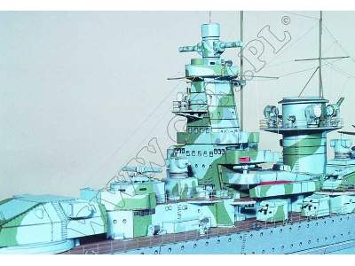Admirał Graf Spee - komplet model i wręgi - zdjęcie 13