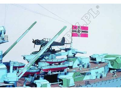 Admirał Graf Spee - komplet model i wręgi - zdjęcie 14