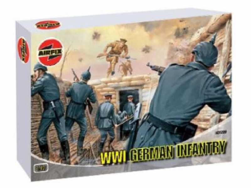 Figurki - Piechota Niemiecka - I Wojna Światowa - zdjęcie 1 Figurki - Piechota Niemiecka - I Wojna Światowa - zdjęcie 1