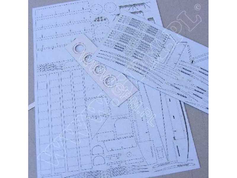 AIRCO DH.6-wręgi wycięte laserowo - zdjęcie 1 AIRCO DH.6-wręgi wycięte laserowo - zdjęcie 1