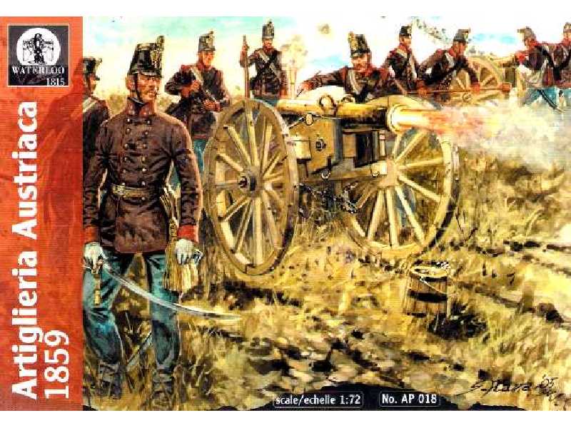 Figurki - Austriacka artyleria - 1859 - zdjęcie 1