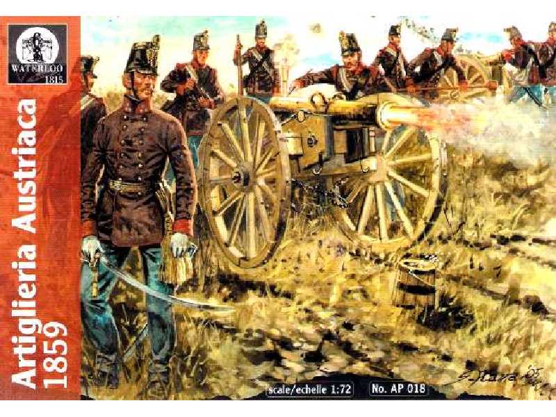 Figurki - Austriacka artyleria - 1859 - zdjęcie 1 Figurki - Austriacka artyleria - 1859 - zdjęcie 1