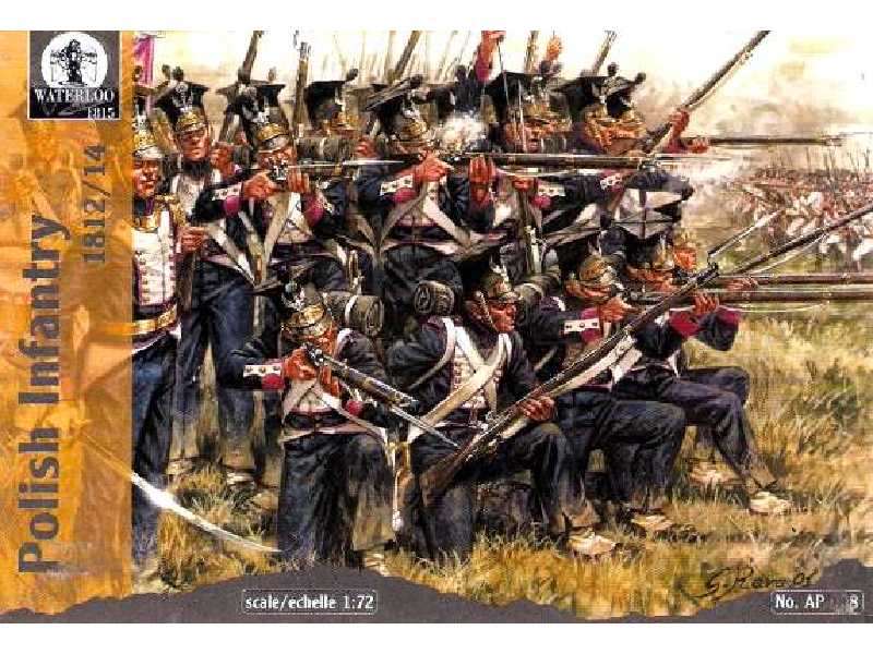 Figurki - Polska piechota - 1812-1814 - zdjęcie 1 Figurki - Polska piechota - 1812-1814 - zdjęcie 1