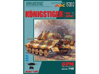 TIGER II KONIGSTIGER  (PORSCHE) - zdjęcie 1