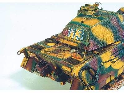 TIGER II KONIGSTIGER(PORSCHE)-Zestaw :model,wregi,gąsienice - zdjęcie 3