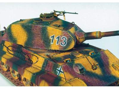 TIGER II KONIGSTIGER(PORSCHE)-Zestaw :model,wregi,gąsienice - zdjęcie 4