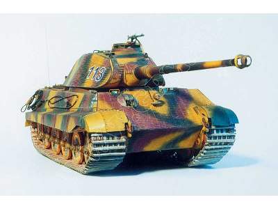 TIGER II KONIGSTIGER(PORSCHE)-Zestaw :model,wregi,gąsienice - zdjęcie 7