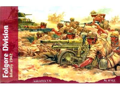 Figurki - Dywizja Folgore - piechota - 1942 - zdjęcie 1