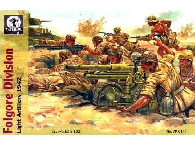 Figurki - Dywizja Folgore - lekka artyleria - 1942 - zdjęcie 1