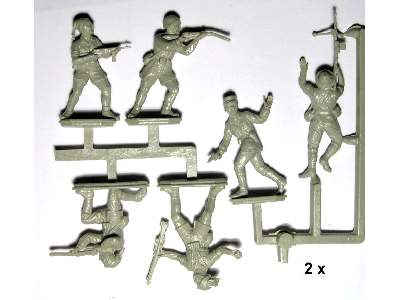 Figurki - Włoska piechota - 1942-43 (El Alamein) - zdjęcie 2
