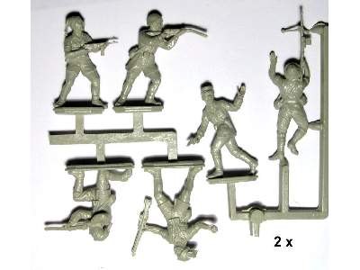 Figurki - Włoska piechota - 1942-43 (El Alamein) - zdjęcie 2