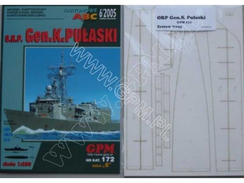 ORP Pułaski+ wręgi wycięte laserem - zdjęcie 1 ORP Pułaski+ wręgi wycięte laserem - zdjęcie 1