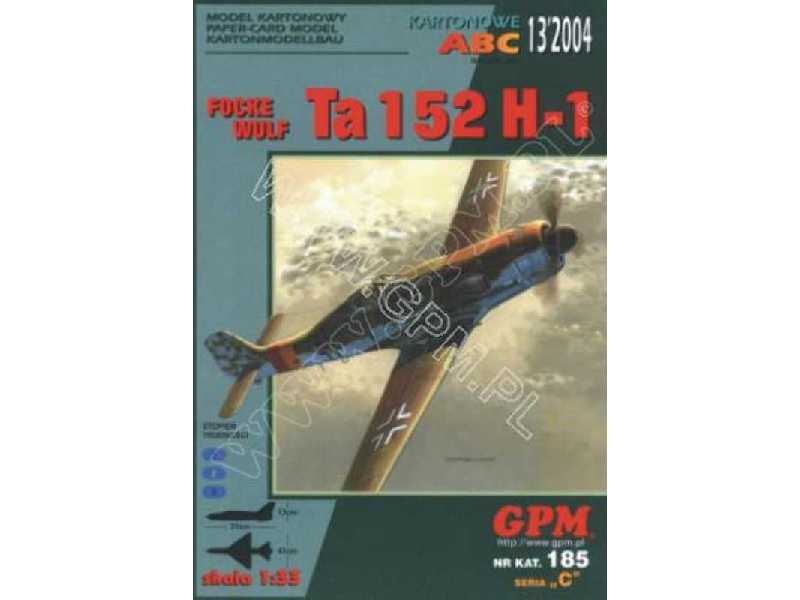 Focke Wulf TA 152 H - zdjęcie 1 Focke Wulf TA 152 H - zdjęcie 1